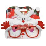 Γυαλιά Xmas Φιγούρες με Χέρια 16x14cm Xmasfest 1133414 - Image 2