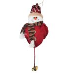 Στολίδι Κρεμαστό Άγιος-Χιονάνθρωπος 33cm Xmasfest 1133423 - Image 2
