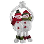 Στολίδι Κρεμαστό Χιονάνθρωποι 25x15cm Xmasfest 1133432