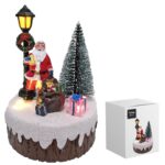 Παράσταση Άγιος με Φανάρι & Δέντρο 12cm Xmasfest 1133483