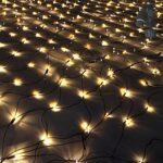 100 Λαμπάκια LED Λευκό Θερμό Δίχτυ με Επέκταση & Προγράμματα IP44 1,5x1,5m (δεν Περιέχεται ο Μετασχηματιστής) Xmasfest 1133502