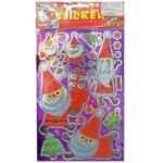 Αυτοκόλλητα Ασημίζοντα Xmas 24x13cm Xmasfest 1133603 - Image 2
