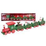 Τραινάκι Ξύλινο Χριστουγεννιάτικο 25x5,5cm Xmasfest 1133610