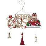 Ξύλινο Κρεμαστό Merry Christmas 24x11cm Xmasfest 1133658 - Image 2