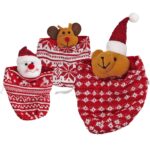 Τσαντάκι Πουγκί Μάλλινο Xmas 20x14cm Xmasfest 1133693