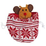 Τσαντάκι Πουγκί Μάλλινο Xmas 20x14cm Xmasfest 1133693 - Image 2