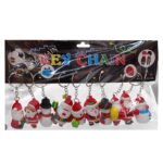 Μπρελόκ Άγιος, Χιονάνθρωπος ~5,5cm Xmasfest 1133736