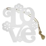 Στολίδι Ξύλινο Love 7cm Xmasfest 1133744