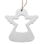 Στολίδι Ξύλινο Αγγελούδι 7x6cm Xmasfest 1133745