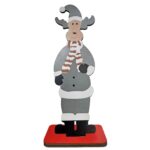 Τάρανδος Ξύλινος Επιτραπέζιος 19x7x5cm Xmasfest 1133749