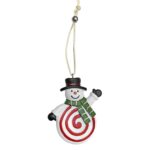 Στολίδι Polyresin Χιονάνθρωπος 8cm Xmasfest 1133753 - Image 2