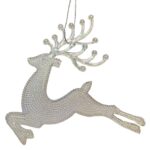Στολίδι Ακρυλικό Τάρανδος 14x13cm Xmasfest 1133777