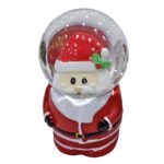 Χιονόμπαλα Χριστουγέννων ø4,5x6,5cm Xmasfest 1133858 - Image 2