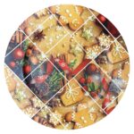 Πιατέλα Πλαστική Μπισκότα και Μπάλες ø31cm Xmasfest 1133874