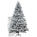 Δέντρο Χιονισμένο Deluxe Flocked 240cm 240cm ~ø130cm Xmasfest 1133882