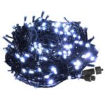 100 Λαμπάκια LED Λευκό Ψυχρό σε Σειρά με Επέκταση & Προγράμματα IP44 5m (δεν Περιέχεται ο Μετασχηματιστής) Xmasfest 1133885
