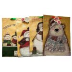 Τσάντα Δώρου Χάρτινη Χριστουγέννων 46x33x13cm Xmasfest 1133924