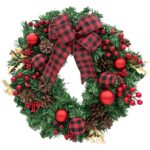 Στεφάνι Χριστουγεννιάτικο με γκι ø40cm Xmasfest 1133973 - Image 2