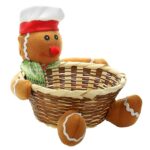 Καλάθι με Χριστουγεννιάτικη Φιγούρα ø18 x Y:17cm Xmasfest 1133979 - Image 2