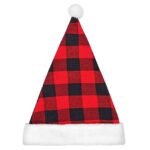 Σκούφος Χριστουγεννιάτικος Καρώ 37x28cm Xmasfest 1133982
