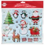 Αυτοκόλλητα 3D Χριστουγεννιάτικα 29x25cm Xmasfest 1133991 - Image 2