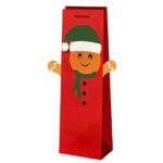 Τσάντα Δώρου Χάρτινη Ποτού Xmas Φιγούρα 37x13x13cm Xmasfest 1134022 - Image 2