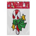 Αυτοκόλλητα Gelly Xmas Σχέδια Καρ=25x15cm Xmasfest 113552 - Image 2
