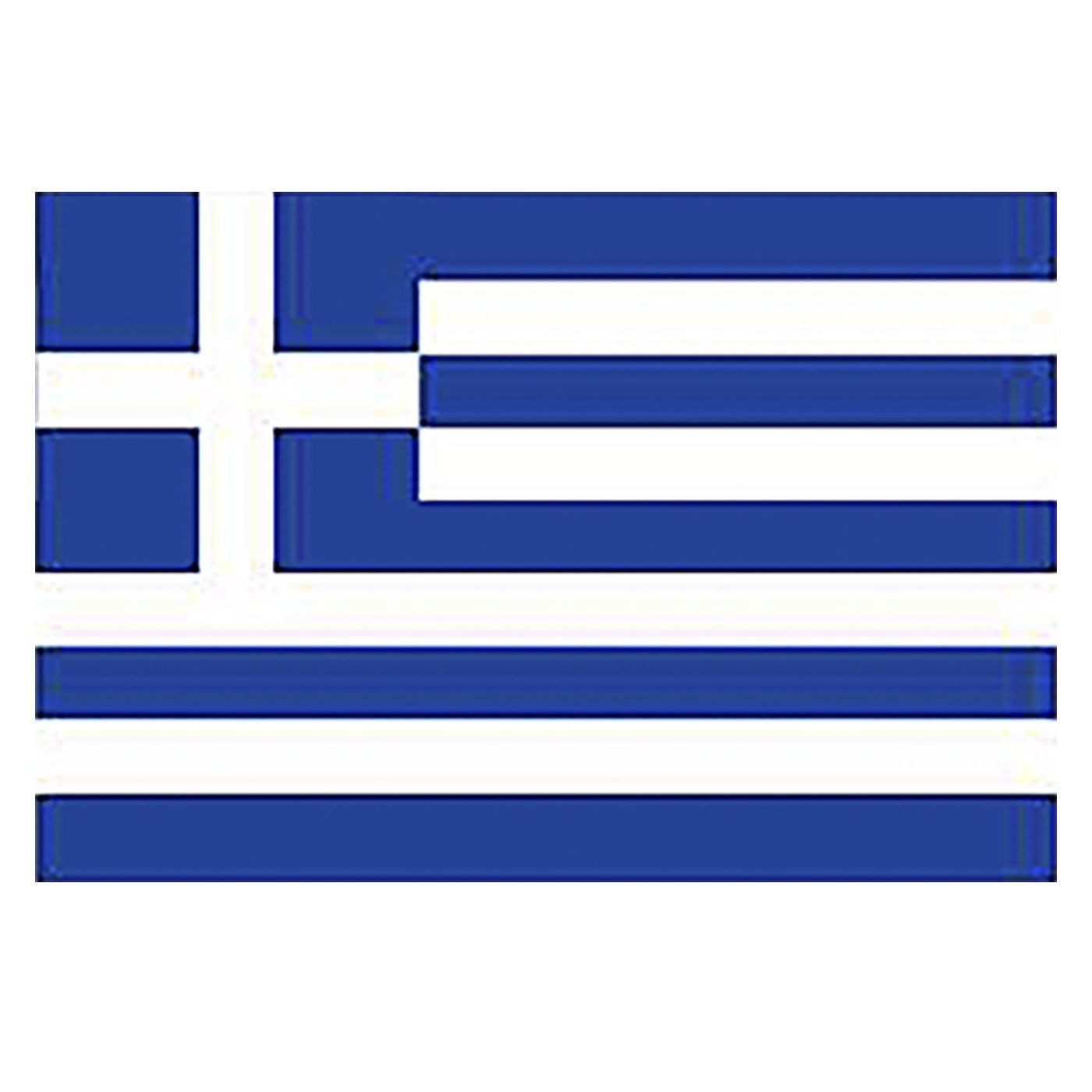 96-737 Μαγνητάκι Ελληνική Σημαία 8x5,5cm Homie 116757 - Image 1