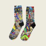 Κάλτσα Unisex Digital Graffiti