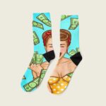 Κάλτσα Unisex Digital Dollars Girl