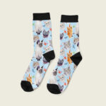 Κάλτσα Unisex Digital Cats & Butterflies