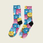 Κάλτσα Unisex Digital Colorful Cats