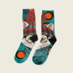 Κάλτσα Unisex Digital Cat With Hat