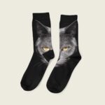 Κάλτσα Unisex Digital Black Cat