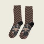 Κάλτσα Unisex Digital Brown Dog