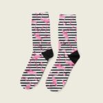 Κάλτσα Unisex Digital Pink Flamingo