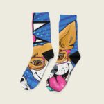 Κάλτσα Unisex Digital Happy Dog