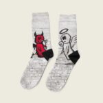 Κάλτσα Unisex Digital Angel & Devil