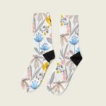 Κάλτσα Unisex Digital Flowerss