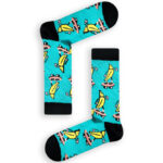 Κάλτσα Unisex με Σχέδιο Banana Skateboard