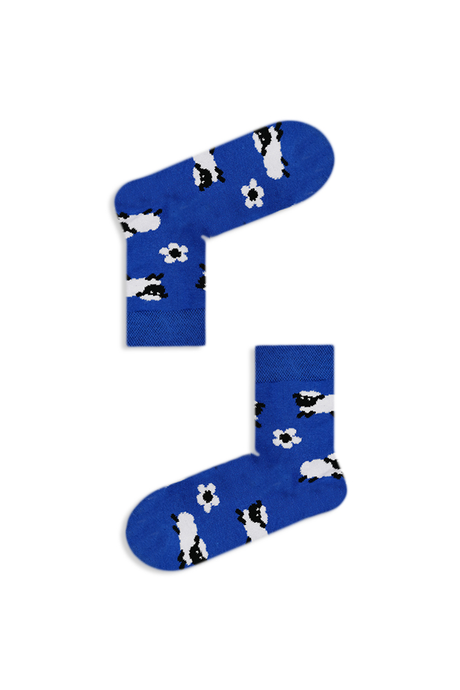 blue-sheeps Κάλτσα Ημίκοντη Πετσετέ Blue Sheeps - Image 1