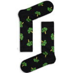 Κάλτσα Unisex με Σχέδιο Broccoli