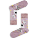 Κάλτσα Unisex με Σχέδιο Bunny