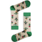 Κάλτσα Unisex με Σχέδιο Mexican Cactus