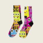 Κάλτσα Unisex Digital MONSTERSSSSS