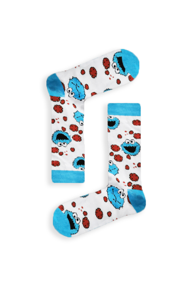 cookieman Κάλτσα Unisex με Σχέδιο Cookie Monster - Image 1