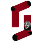 Κάλτσα Unisex με Σχέδιο Red Einstein