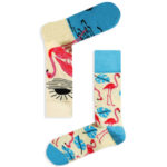 Κάλτσα Unisex με Σχέδιο Pretty Flamingo