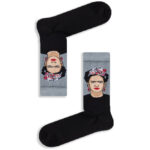 Κάλτσα Unisex με Σχέδιο Black Frida Grey