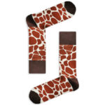 Κάλτσα Unisex με Σχέδιο Giraffe Print